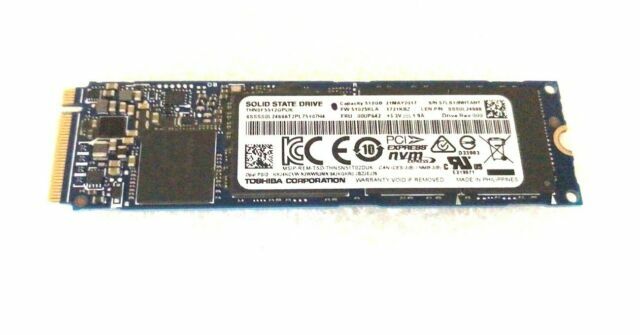Toshiba M.2 Interface Solid State Drives 512 GB Storage Capacity