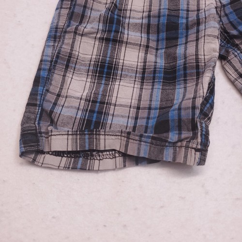 Hurley Athletic Pull On Running Shorts Youth Boys Size 6 Gray Black Blue - Picture 4 of 9