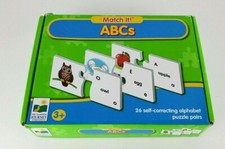 Match It ABCs Puzzle -26 Self Correcting Puzzles - Learning Journey COMPLETE