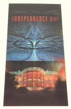 Independence Day Lenticular Motion VHS Front Holographic Card ONLY