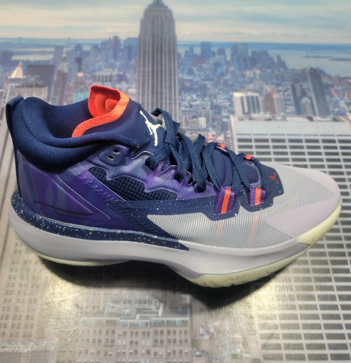 Nike Jordan Zion 1 ZNA Blue Void/Bright Crimson Mens Size 10.5