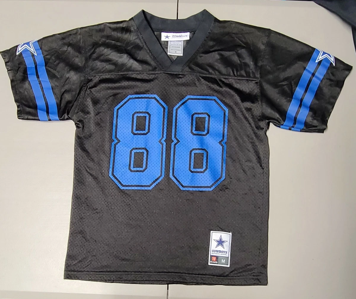 Dez Bryant Jersey #88 M Blue White Dallas Cowboys Sewn Letters B52