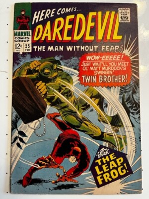 Daredevil #25 Colan 1st & Origin Leap-Frog 1st Mike Murdock Karen Page Foggy