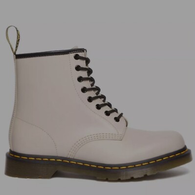 NWT Dr. Martens 1460 Vintage Taupe Smooth Leather 8 Eye Combat Boots Men 14 Dr. Martens 1460 Smooth Leather Boots - Vintage Taupe main image 3