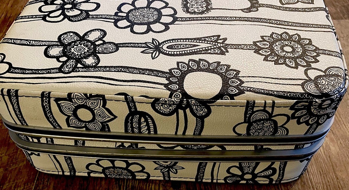 サムソナイト×マリメッコヴィンテージバッグ Vintg Large Samsonite x Marimekko Fashionaire suitcase