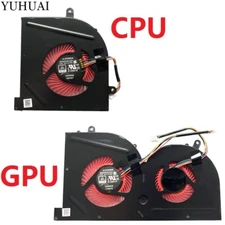 NEW CPU GPU Cooling Fan MSI GS63 GS63VR GS73 GS73VR GS62 GS62VR MS-16K2 MS-17B