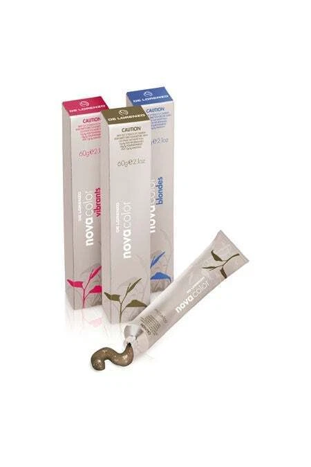 De Lorenzo Novacolor Permanent Hair Colour 60g Tube Delorenzo Hair Dye Salon - image 2 of 4