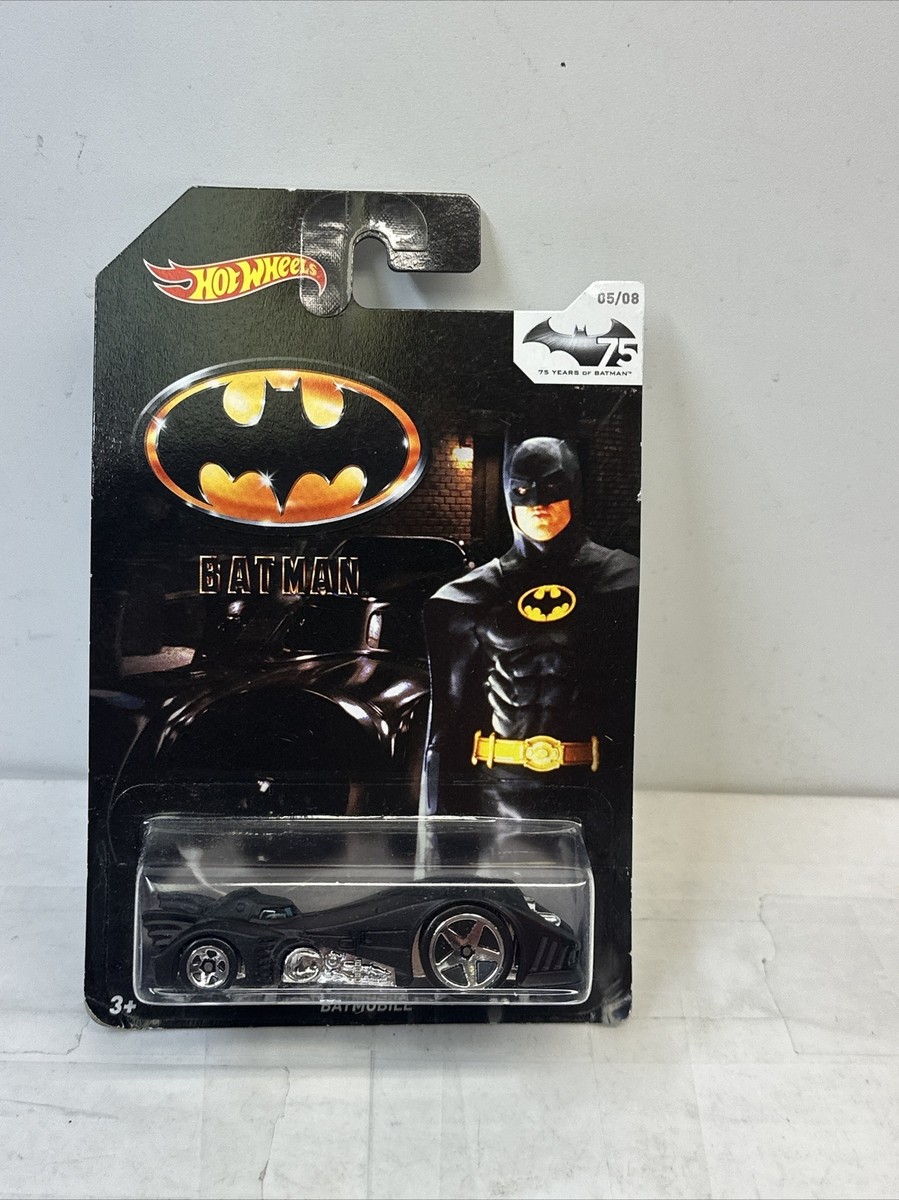 Hot Wheels Batman 75th Anniversary Walmart Exclusive Set 6/8