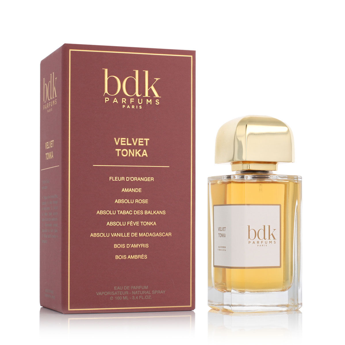 Profumo Unisex BKD Parfums Velvet Tonka EDP EDP 100 ml
