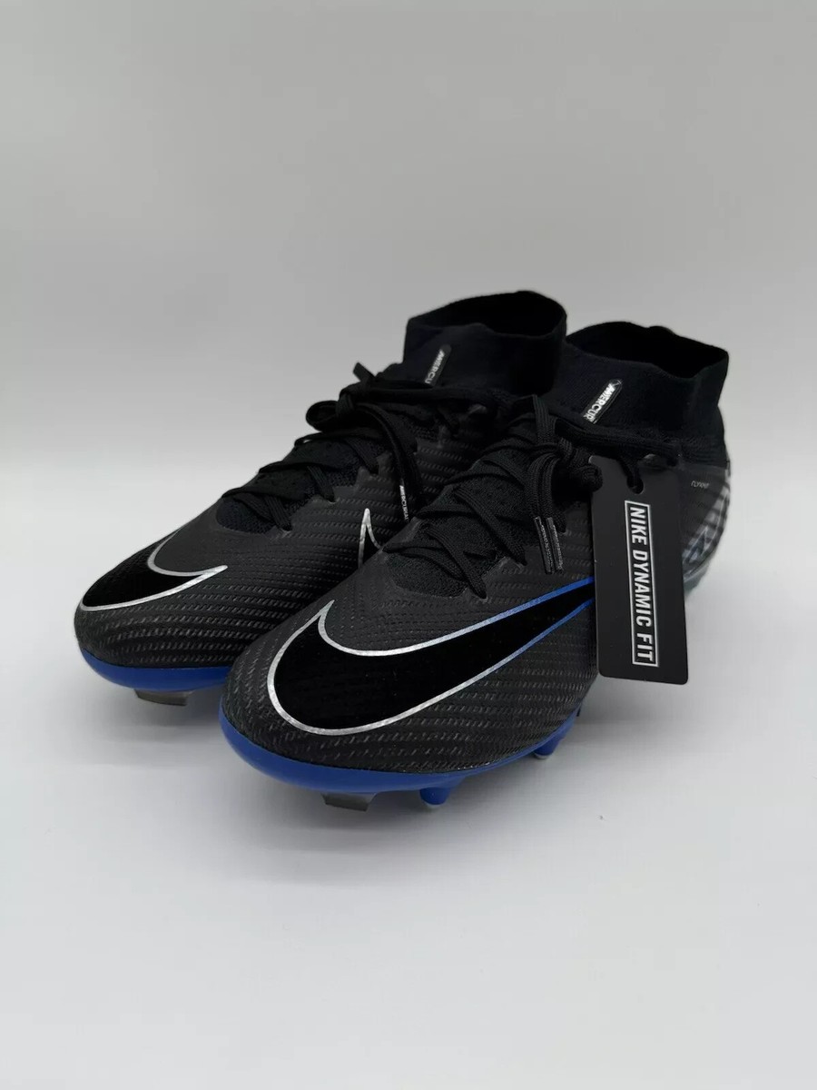 Nike Zoom Superfly 9 Elite FG Black Blue Men display picture 1
