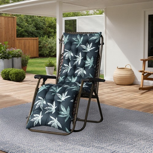 Long Cushion Recliner Chair Thicken Cushion Long Chair Couch Seat Cushion Pads - Picture 2 of 57