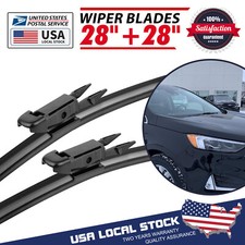 Front Windshield Wiper Blades Pair 28"+28" All Season For Ford Fusion 2013-2018