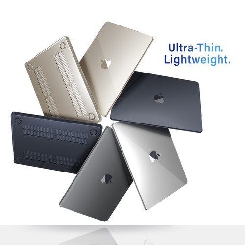 IBENZER for 2025 2024 2023 2022 MacBook Air 13" Case M4 A3240 M3 A3113 M2 A2681 - Picture 221 of 868
