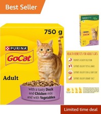 Complete & Balanced Chicken & Duck Cat Food - 5 x 750g Cartons for Adults 5.60 per kilo