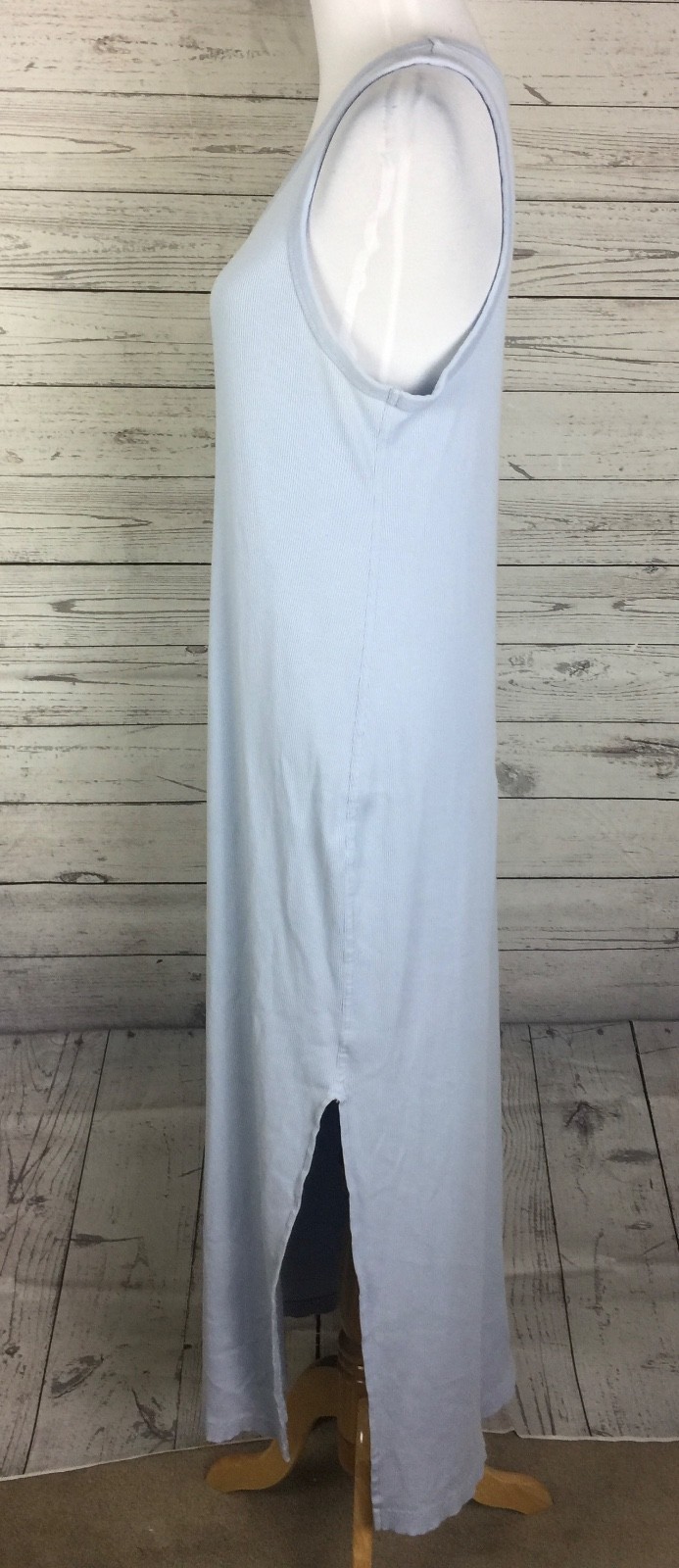 Universal Thread Ribbed Knit Blue Sleeveless Scoo… - image 3