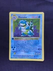 Pokemon Cards: Base Set 1st Edition Rare Holo: Blastoise 2/102