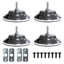 Easy Install Billiard Table Foot Levelers Pack of Four Heavy Duty Parts