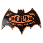 Vintage Batman Toys Sign - Batman Robin Ideal 1966 Comic Porcelain Gas Pump Sign