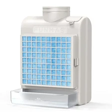 3-in-1 Indoor Dryer Vent Stainless Steel Screen Polyester Filter & Water Drawer