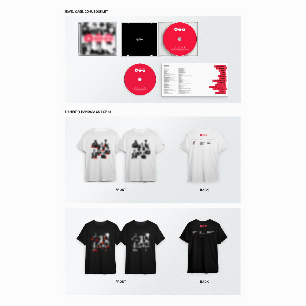 Pre-order BTS ARIRANG T-shirt CD Box Set Limited Edition Official