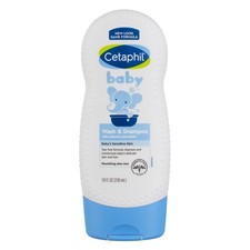 4 Pack Cetaphil Baby Wash  Shampoo, Calendula, 7.8 fl oz