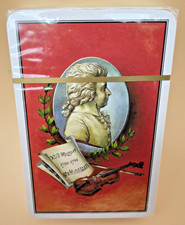 Piatnik Vienna Playing Cards W. A. Mozart Portrait Deck Austrian Poker Amadeus