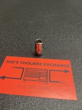 Snap-on Tools Usa New 14 Drive 8mm Metric Shallow 12 Point Chrome Socket Tmmd8