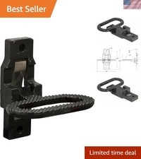 Universal Folding Safety Step Handle for Trucks, Trailers RVs Black Finish