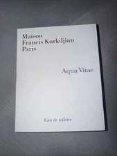 Madison Francis Kurkdjian Aqua Vitae  Spray .06floz/2ml cologne perfume