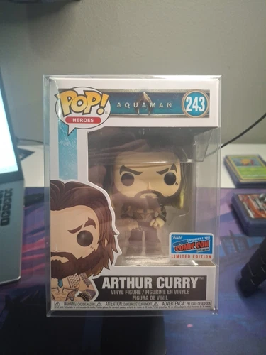 Funko Pop!  Aquaman Arthur Curry #243 2018 Funko Comicon Exclusive