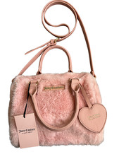 PINK JUICY COUTURE FAUX FUR PURSE