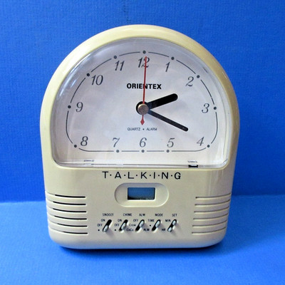 Talking Bedroom Soundec Orientex Alarm Clock Vintage Very Rare