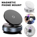 360 Vacuum Strong Magnetic Phone Holder Suction Cup Car Stand Foldable Car Mount