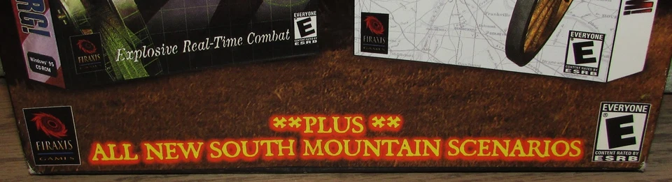 2000 FIRAXIS SID MEIRER'S CIVIL WAR COLLECTION PC COMPUTER GAME, NEW - SEALED - Image 3 of 4