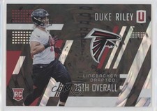 2017 Panini Unparalleled Class of 2017 Rookie Duke Riley #282 fm1