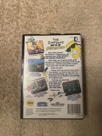 Simpsons: Bart vs. The Space Mutants (Sega Genesis, 1992) No Manual