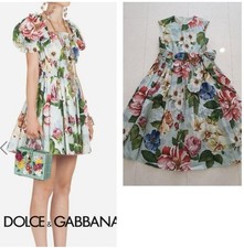 DOLCE&GABBANA Sleeveless Dress Ribbon Detachable Size 12A (S) Shoulder 38cm