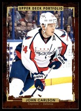 John Carlson 2015-16 Upper Deck Portfolio #126 Capitals NHL READ FREE SHIPPING