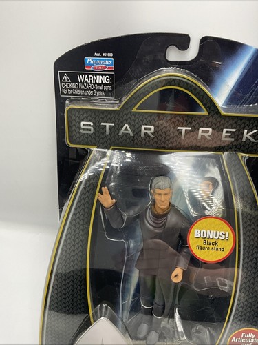 Playmates Star Trek 6" Action Figure Warp Collection Original Spock 2009 New - Picture 2 of 10