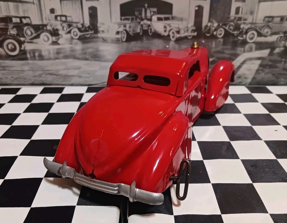  Raro Wyandotte 1936-1937 Cord Sportsman Jefe de Bomberos Cuerda Coche  Foto 4 de 4