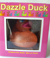 PINK or YELLOW "DAZZLE DUCK" Color-Changing possibility Waterproof BATH NEW