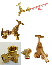 GARDEN BIB TAP AND OUTSIDE TAP FITTINGS
