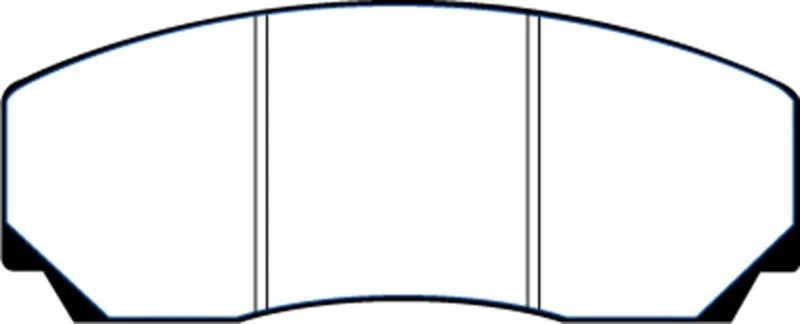 EBC Redstuff Front Brake Pads for 90-00 Aston Martin Vantage 5.3 Twin Foto 2 de 4