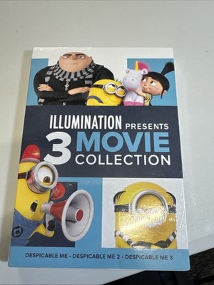 Despicable Me 3 Movie Collection Illumination First 3 Movies New Sealed