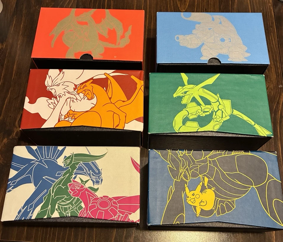 Lote de 6 Caja Vacía Solo ETB Team Up Evoluciones Eclipse Cósmico Celestial Ininterrumpido Foto 2 de 3