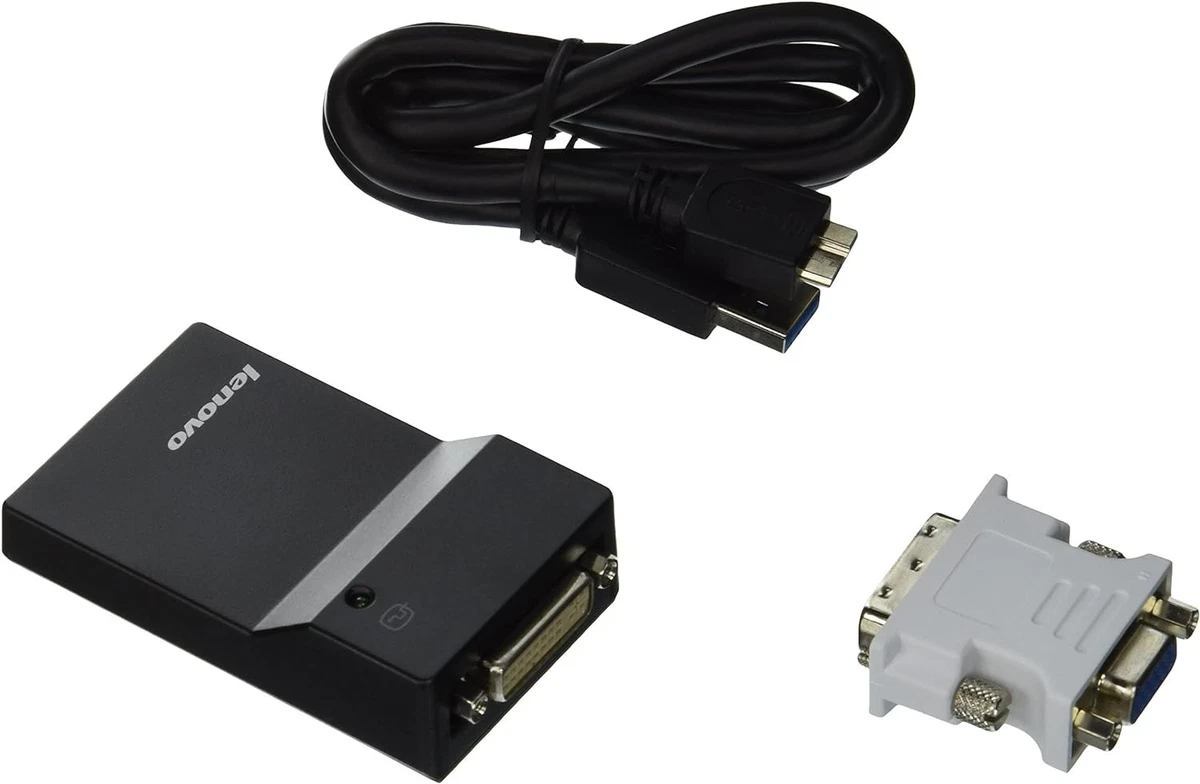 Lenovo USB 3.0 DVI/VGA Monitor Adaptor