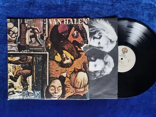 Van Halen Lp Fair Warning '81 Shrink Wrap~David Lee Roth~Clean Vinyl Record~READ