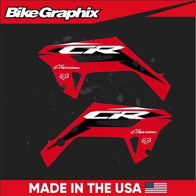 Custom MX Graphics Kit FITS 2002-07 HONDA CR 125 250 POLISPORT GEN 2 RESTYLE KIT