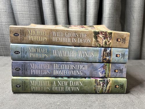 Die Geheimnisse von Heathersleigh Hall Serie 1-4 Bücher Michael Phillips Taschenbuch