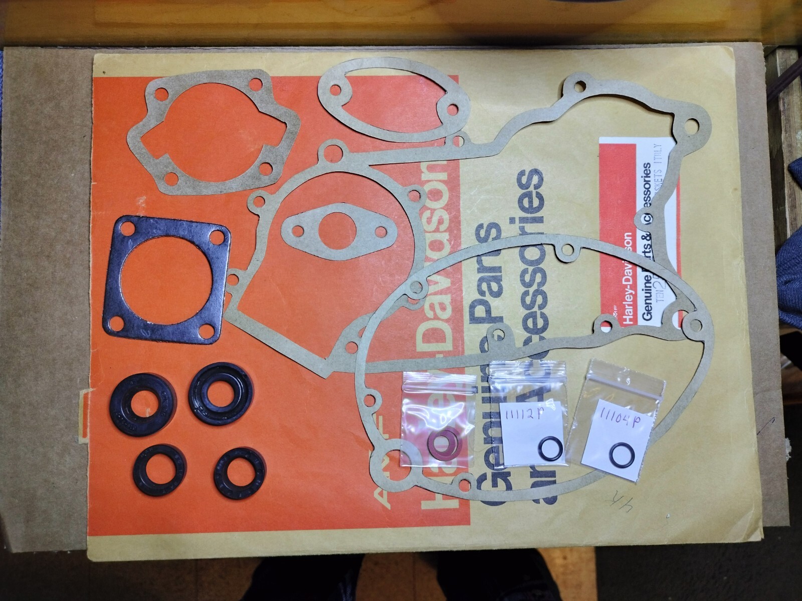 Harley davidson aermacchi 196772 leggero gasket set. No exhaust gasket eBay